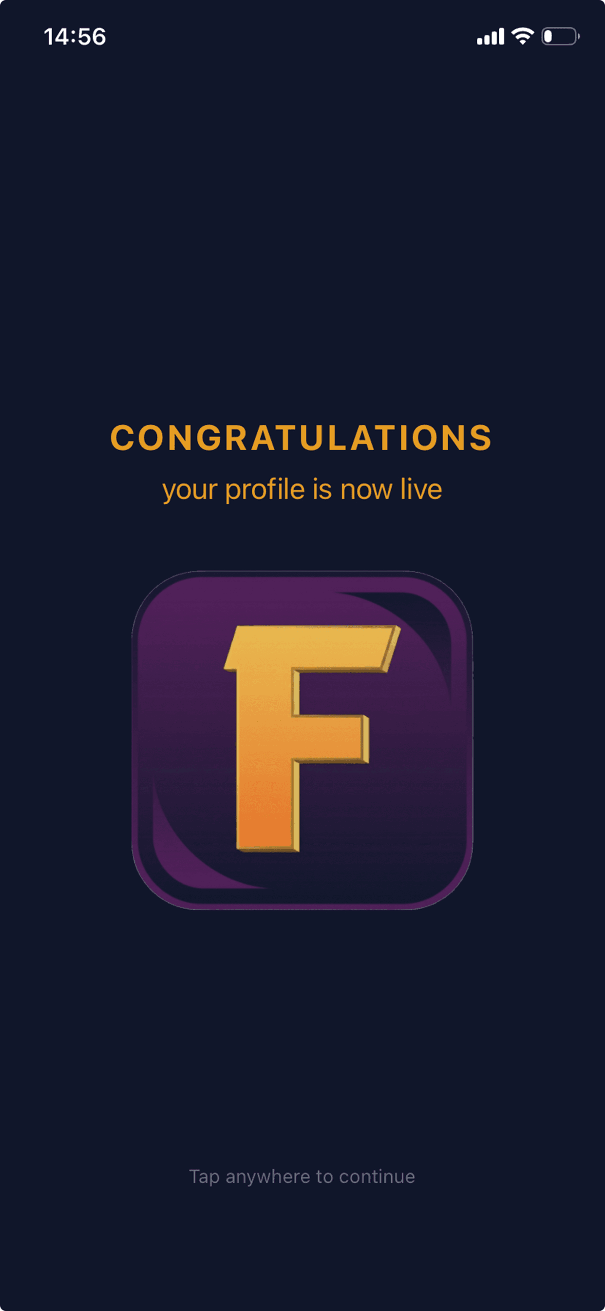 Go live
